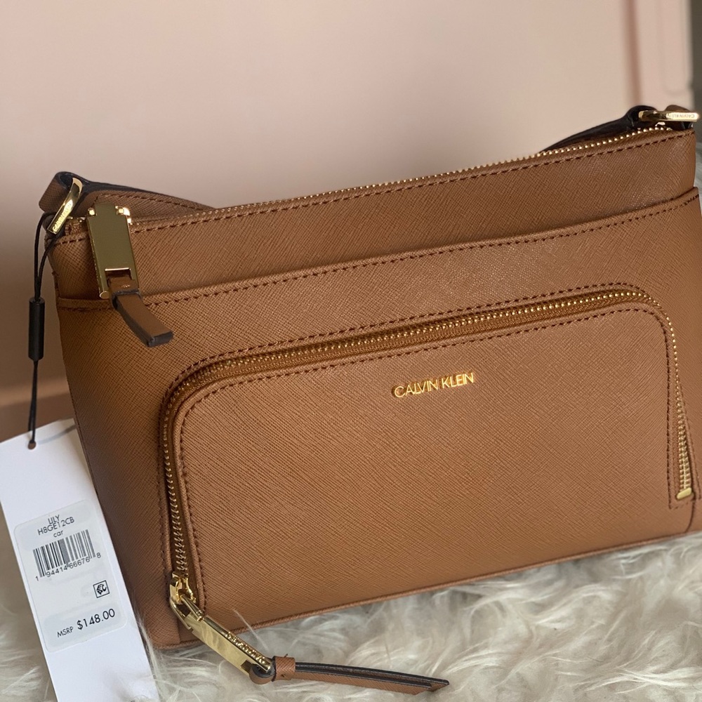 Calvin Klein Brown Lily Crossbody